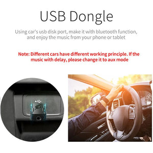 Planet Gates USB & 3.5mm AUX Bluetooth 5.3 Dongle Audio Receiver Transmitter Music Adapter For PC Mp3 Speaker TV Wireless Earphone Car Radio
