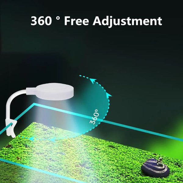 Planet Gates USB Aquarium Light 3W 5V LED Waterproof Fish Tank Lighting Underwater Fish Lamp Aquariums Decor Plant Lamp Mini Fish Tank Light