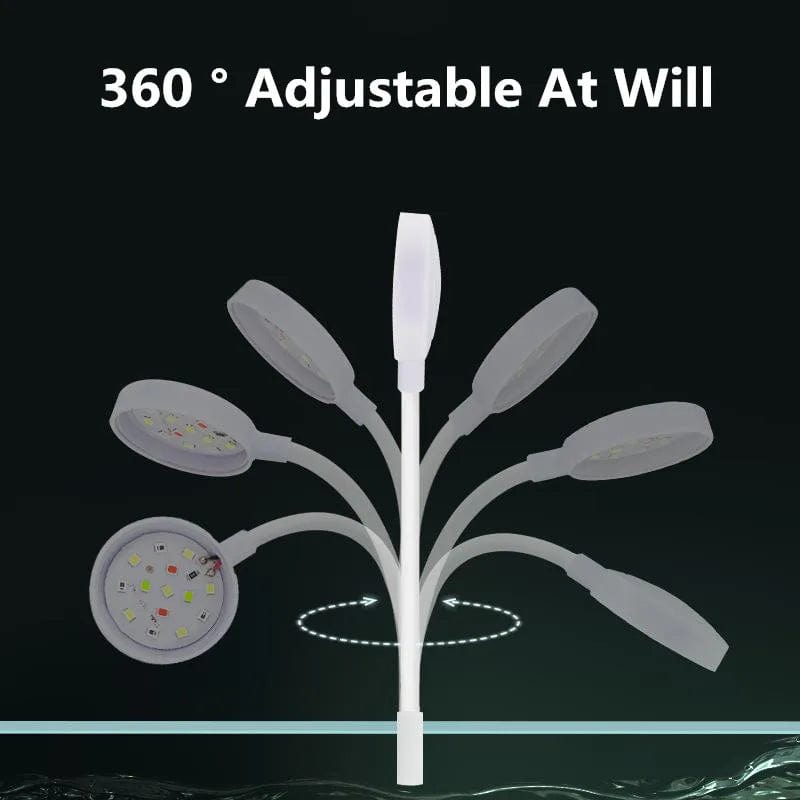 Planet Gates USB Aquarium Light 3W 5V LED Waterproof Fish Tank Lighting Underwater Fish Lamp Aquariums Decor Plant Lamp Mini Fish Tank Light