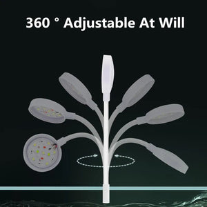 Planet Gates USB Aquarium Light 3W 5V LED Waterproof Fish Tank Lighting Underwater Fish Lamp Aquariums Decor Plant Lamp Mini Fish Tank Light