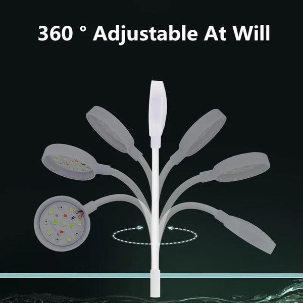 Planet Gates USB Aquarium Light 3W 5V LED Waterproof Fish Tank Lighting Underwater Fish Lamp Aquariums Decor Plant Lamp Mini Fish Tank Light