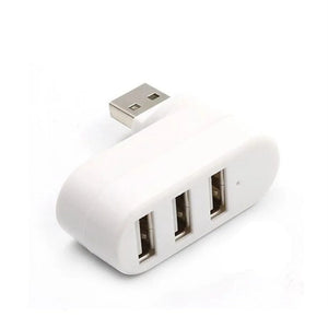 Planet Gates USB Hub 2.0 Adapter Rotate High Speed U Disk Reader Splitter 3 Ports USB 2.0 For Computer PC Laptop Mac Mini Accessories