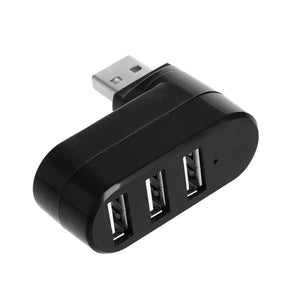 Planet Gates USB Hub 2.0 Adapter Rotate High Speed U Disk Reader Splitter 3 Ports USB 2.0 For Computer PC Laptop Mac Mini Accessories