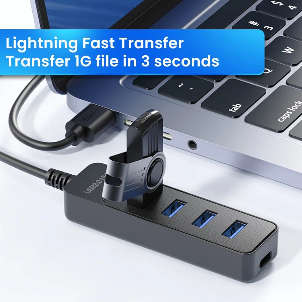 Planet Gates USB Olaf 4 Ports USB 3.0 Hub With Power Adapter Multi USB Splitter Hub For Computer Accessories Multiple Expander USB2.0 Type C HUB