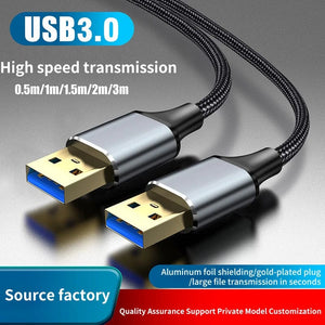 Planet Gates USB3.0 / 3m USB 3.0 Extension Cable Type A Male to Male 5Gbps USB to USB 2.0 Extender for Radiator Hard Disk TV Box USB3.0 Cable Extension