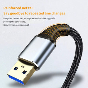 Planet Gates USB3.0 / 3m USB 3.0 Extension Cable Type A Male to Male 5Gbps USB to USB 2.0 Extender for Radiator Hard Disk TV Box USB3.0 Cable Extension
