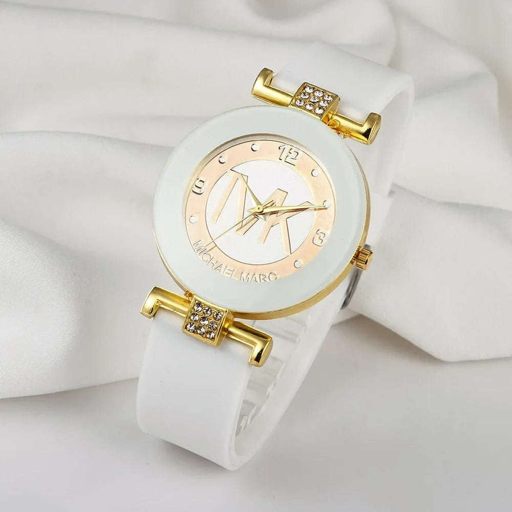 Planet Gates UTHAI W28 Women's Fashion Quartz Watch Light Luxury Diamond Silicone Band College Girl Watches Clock