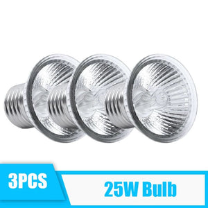 Planet Gates UVA+UVB 3.0 Reptile Lamp Set Clip-on Lamp Holder Bulb Thermometer Hygrometer Turtle Tortoises Lizard Sunlight Basking Heat Light