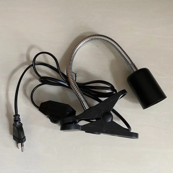 Planet Gates UVA+UVB 3.0 Reptile lamp Set with Clip-on Bulb Lamp Holder Turtle Basking UV Heating Lamp Kit Tortoises Light Lizards Lighting