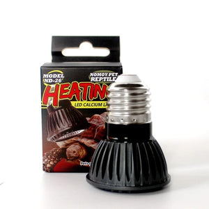 Planet Gates UVA + UVB LED Reptile Light Turtle Basking Platform Full Spectrum Sun Lamp Sunbathe Heat Lamp for Lizard Reptiles and Amphibians