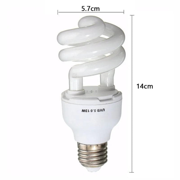 Planet Gates UVB 5.0 UVB10.0 Reptile Lamp Turtle UVB Bulb Lizard Snake Lguanas Heat Calcium Lamp Light Energy Saving E27 13W 26W 110V 220V