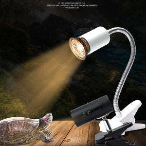 Planet Gates UVB E27 Pet Reptile Lamp Clip-on Bulb Lamp Holder Turtle Basking UV Heating Lamp Kit Tortoises Light Lizards Lighting  EU Plug