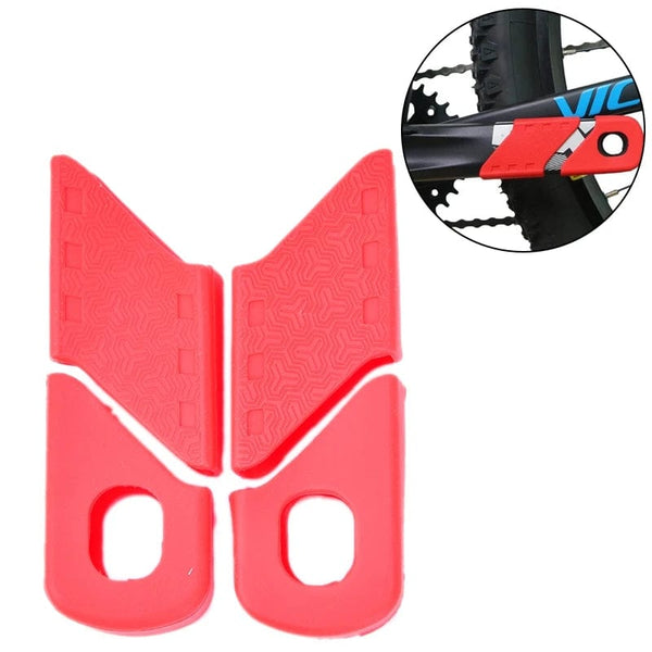 Planet Gates V Kou Green / CHINA ENLEE Mountain Bicycle Crank Protective Cover MTB Bike Crank Set Protective Crank Arm Cover Universal 4pcs/1set