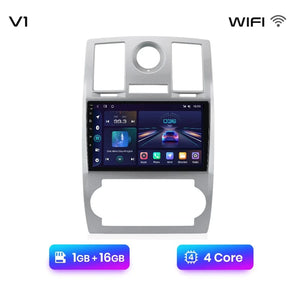 Planet Gates V1.C (1GB-32GB) / Poland Junsun Car Radio For Chrysler 300C Aspen 2004 - 2008 wireless CarPlay Android Auto car intelligent systems No 2 din 2din DVD