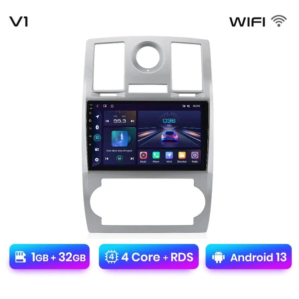 Planet Gates V1.C (1GB-32GB) / Poland Junsun Car Radio For Chrysler 300C Aspen 2004 - 2008 wireless CarPlay Android Auto car intelligent systems No 2 din 2din DVD