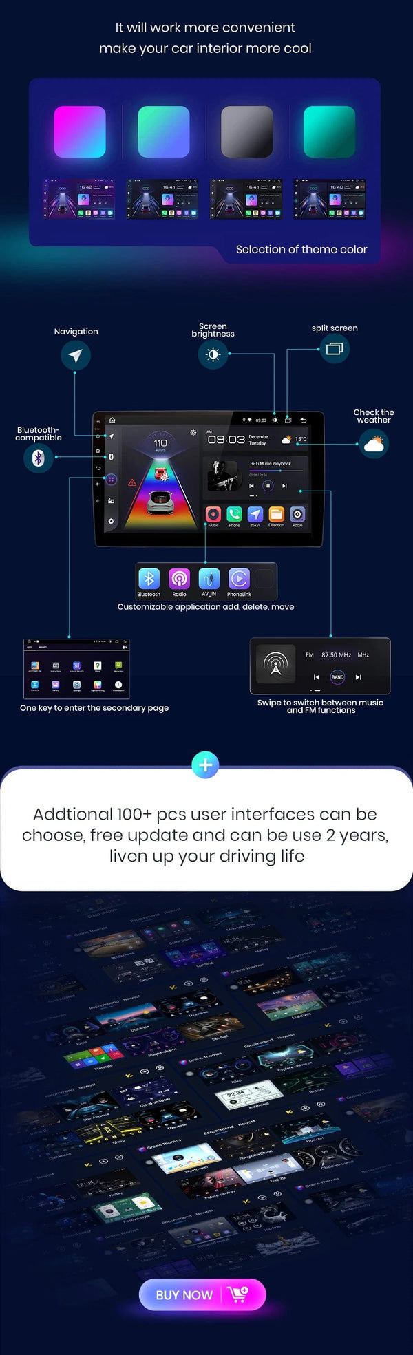 Planet Gates V1.C (1GB-32GB) / Poland Junsun Car Radio For Chrysler 300C Aspen 2004 - 2008 wireless CarPlay Android Auto car intelligent systems No 2 din 2din DVD