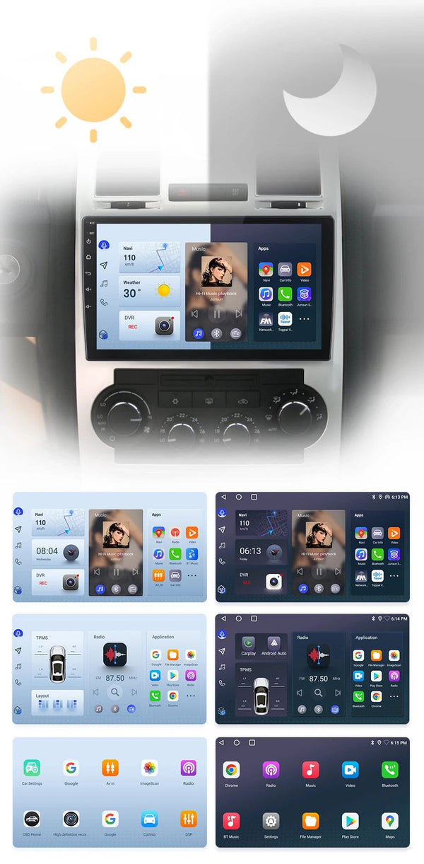 Planet Gates V1.C (1GB-32GB) / Poland Junsun Car Radio For Chrysler 300C Aspen 2004 - 2008 wireless CarPlay Android Auto car intelligent systems No 2 din 2din DVD