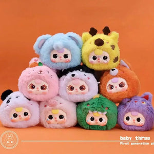 Planet Gates V1 Random / CN Baby 3 years old V1 V2 Animal Party Doll Random Style Baby Three olds V1/V2 Dolls Cute Plush Doll Soft Doll Throw Pillow Toys