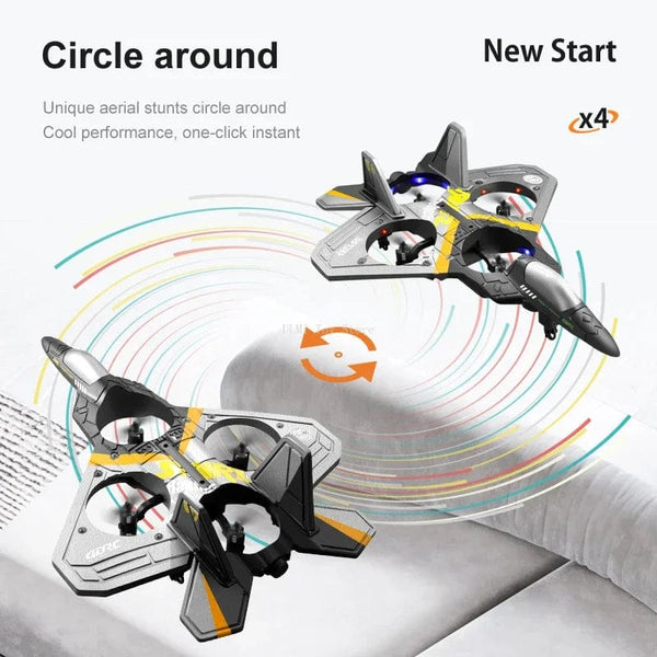 Planet Gates V17 RC Remote Control Airplane 2.4G Remote Control Fighter Hobby Plane Glider Airplane EPP Foam Toys RC drone Kids Gift rcplane