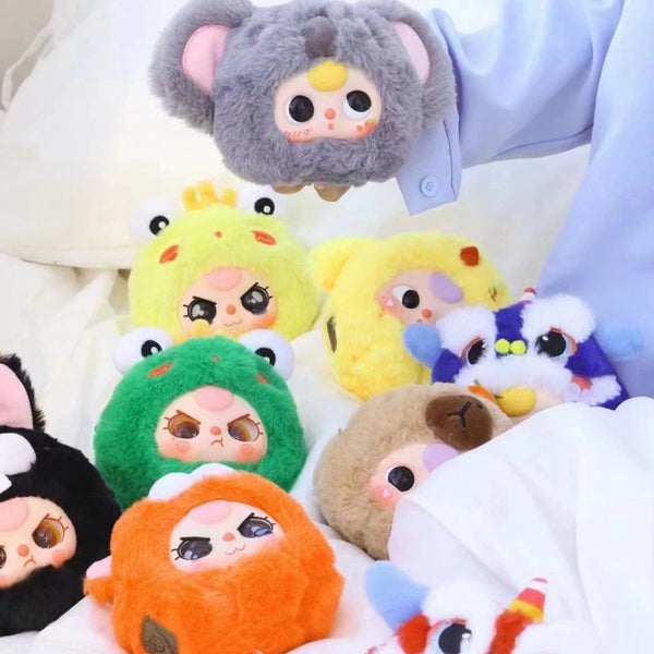 Planet Gates V2 Random / CN Baby 3 years old V1 V2 Animal Party Doll Random Style Baby Three olds V1/V2 Dolls Cute Plush Doll Soft Doll Throw Pillow Toys