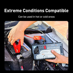 Planet Gates V6-22000mAh / CN Newsmy 22000mAh Jump Starter with Air Compressor Booster Tyre Inflator Portable Car Battery Power Bank Charger 12v Air Pump