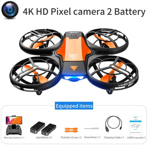 Planet Gates V8 New Mini Drone 4K 1080P HD Camera Drones WiFi Fpv Air Pressure Height Maintain  Foldable Quadcopter RC Dron Toy Gift