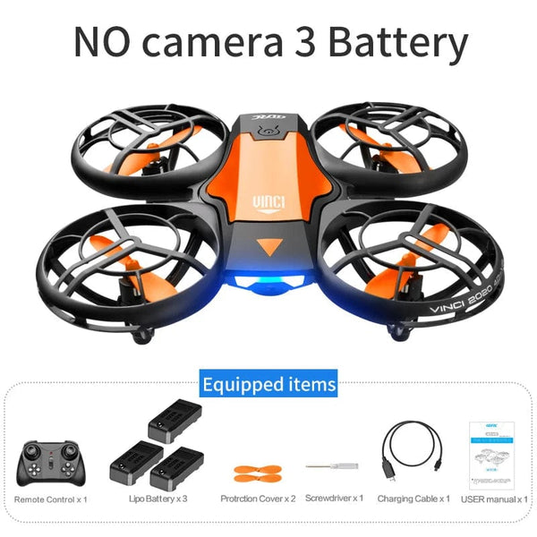 Planet Gates V8 New Mini Drone 4K 1080P HD Camera Drones WiFi Fpv Air Pressure Height Maintain  Foldable Quadcopter RC Dron Toy Gift