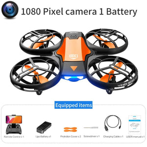 Planet Gates V8 New Mini Drone 4K 1080P HD Camera Drones WiFi Fpv Air Pressure Height Maintain  Foldable Quadcopter RC Dron Toy Gift