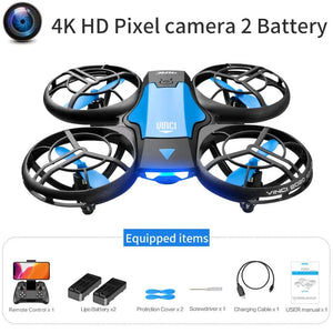 Planet Gates V8 New Mini Drone 4K 1080P HD Camera Drones WiFi Fpv Air Pressure Height Maintain  Foldable Quadcopter RC Dron Toy Gift