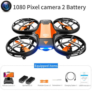 Planet Gates V8 New Mini Drone 4K 1080P HD Camera Drones WiFi Fpv Air Pressure Height Maintain  Foldable Quadcopter RC Dron Toy Gift