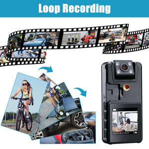 Planet Gates Vandlion A39 Full 1080P HD Mini Camera 3000mAh Camcorder Body Mount Cam Small 180° Rotating Bike Camera Sports DV Car DVR Webcam