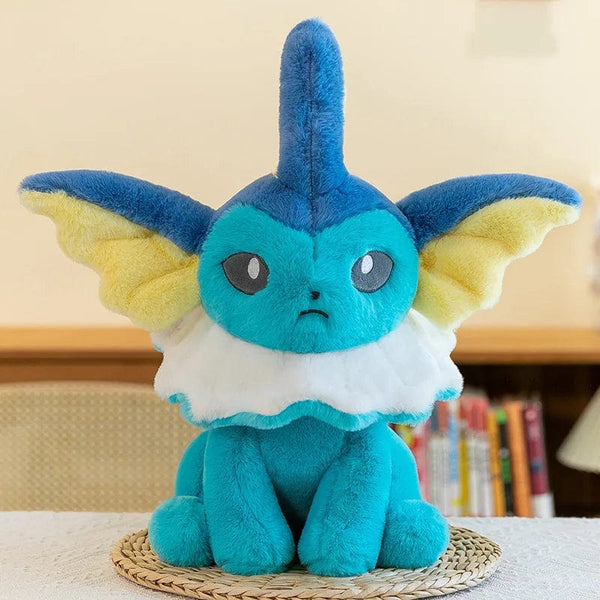 Planet Gates Vaporeon / 55cm Pokemon Eevee Soft Hug Series Stuffed Plush Doll Toy Vaporeon Eeveelution Flareon Jolteon Pet Elves Gift