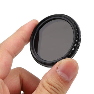 Planet Gates Variable Fader ND Filter Adjustable ND2 to ND400 Neutral Density for Camera Accessories Lens 11x11x2.5cm Polarizing Filter