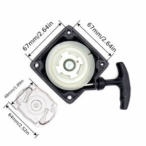 Planet Gates VariantValue 1pc Quality Easy Pull Recoil Starter Kit For Gasoline Brush Cutter Engine 43CC 49CC 52CC