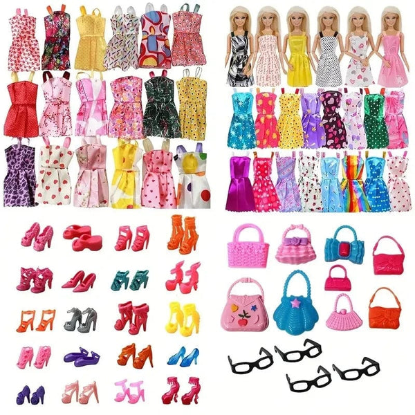 Planet Gates Various Set Barbies Doll Clothes Swimsuits Bikini Accessories for Barbie Doll Shoes Boots Skateboard For Barbie Doll Accessories