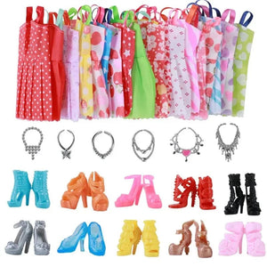 Planet Gates Various Set Barbies Doll Clothes Swimsuits Bikini Accessories for Barbie Doll Shoes Boots Skateboard For Barbie Doll Accessories