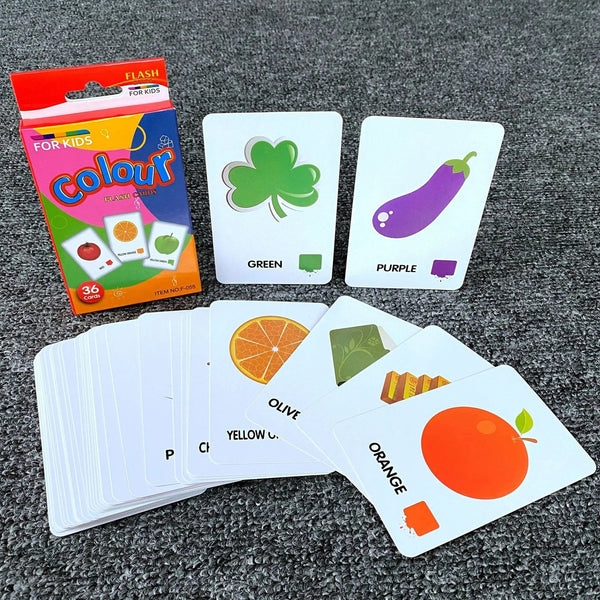 Planet Gates Vegetable 36pcs Children Cognition Cards Body Parts Animal Fruits Double Side Flashcards Montessori Baby Kids Early Educational Toys Gifts