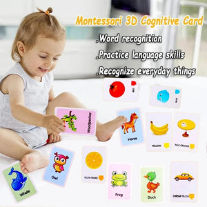 Planet Gates Vegetable 36pcs Children Cognition Cards Body Parts Animal Fruits Double Side Flashcards Montessori Baby Kids Early Educational Toys Gifts