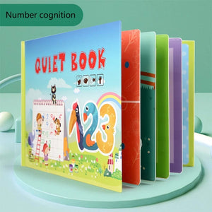 Planet Gates Vegetable-WT716 Quiet Busy Book Baby Montessori Material Toys Sticker Paste Matching Game Toddler Cognition Toy Book Kids Early Educational Toys