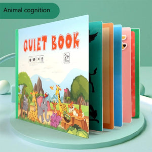 Planet Gates Vegetable-WT716 Quiet Busy Book Baby Montessori Material Toys Sticker Paste Matching Game Toddler Cognition Toy Book Kids Early Educational Toys