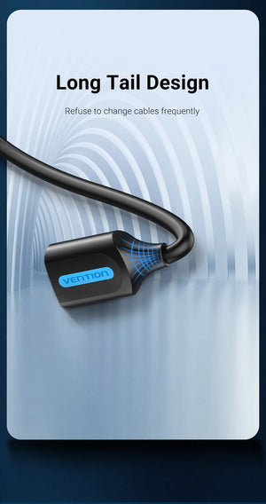 Planet Gates Vention USB 3.0 Extension Cable USB 3.0 2.0 Cable Extender Data Cord for PC Smart TV Xbox One SSD Fast Speed USB Cable Extension