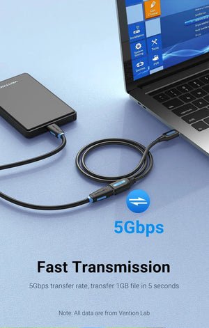 Planet Gates Vention USB 3.0 Extension Cable USB 3.0 2.0 Cable Extender Data Cord for PC Smart TV Xbox One SSD Fast Speed USB Cable Extension
