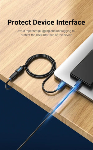 Planet Gates Vention USB 3.0 Extension Cable USB 3.0 2.0 Cable Extender Data Cord for PC Smart TV Xbox One SSD Fast Speed USB Cable Extension