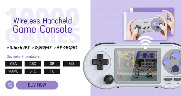 Planet Gates VILCORN X50 MAX Handheld Game Console for PS1 Retro Games Kids Video Game Player for GBA/SNES Portable Audio Gaming Console