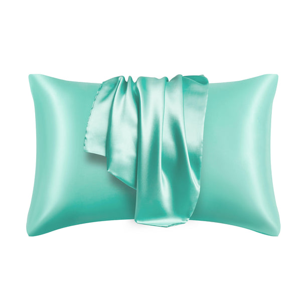 Planet Gates Viridity / 35cm*50cm 1pc Satin Solid Color Pillowcase, Soft Pillow Cover With Envelope Closure For Bedroom, Bedding Supplies, Without Filler