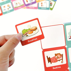 Planet Gates Visual Schedule Cards 60pcs Visual Schedule Cards, Daily Routine Cards for Home Day Night Routine Chart Cards, Visual Wall Planner Chore Chart for Kids Toddlers Behavior Schedule Cards for Kids Classroom School