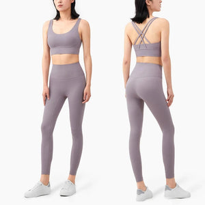 Planet Gates Vnazvnasi 2023 Yoga Set Leggings And Tops Fitness Sports Suits Gym Clothing Yoga Bra Seamless Leggings Running Women Tops Pant