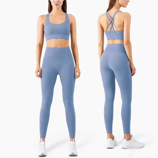Planet Gates Vnazvnasi 2023 Yoga Set Leggings And Tops Fitness Sports Suits Gym Clothing Yoga Bra Seamless Leggings Running Women Tops Pant