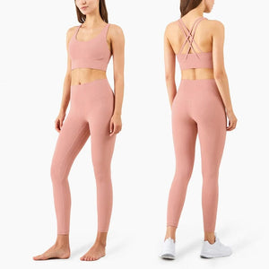 Planet Gates Vnazvnasi 2023 Yoga Set Leggings And Tops Fitness Sports Suits Gym Clothing Yoga Bra Seamless Leggings Running Women Tops Pant