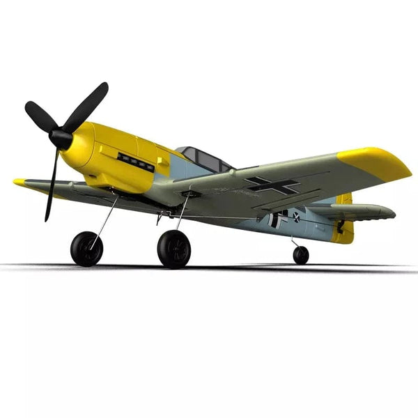 Planet Gates VolantexRC Remote Control Airplane BF109 2.4GHz 4CH 400mm Wingspan One Key U-Turn Aerobatic RC Plane  Warbird Gift Toys 761-11